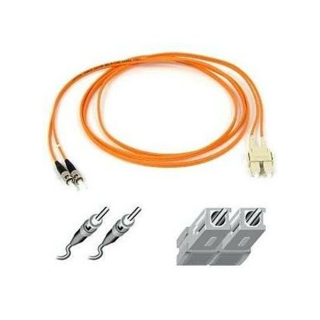Belkin Duplex Fiber Optic Cbl Sc-St 10Ft A2F20207-03M
